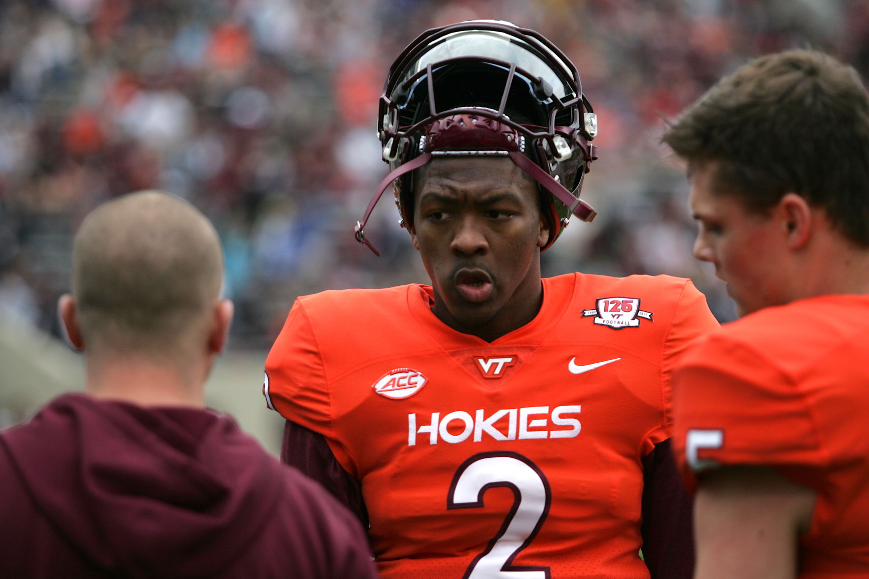 Virginia Tech quarterback Hendon Hooker
